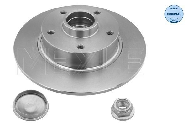 MEYLE 16-15 523 4103: Piduriketas MEYLE-ORIGINAL: True to OE. Tagasild, Ø: 260mm, täis, Ø: 260mm, koos integreeritud rattalaagriga, koos ABS-andurirõngaga