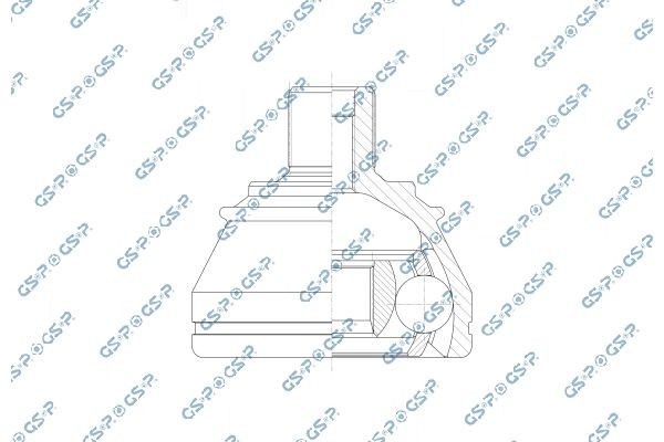 GSP 801360: Juego de articulación, árbol de transmisión A1