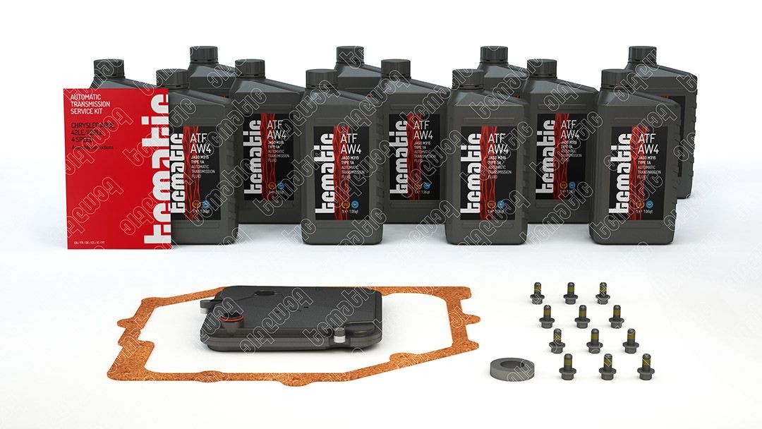 TCMATIC 105.102.2010: Kit de vidange pour boîte automatique avec accessoires, Changement d’huile par aspiration, contient un kit complet de vidange d’huile