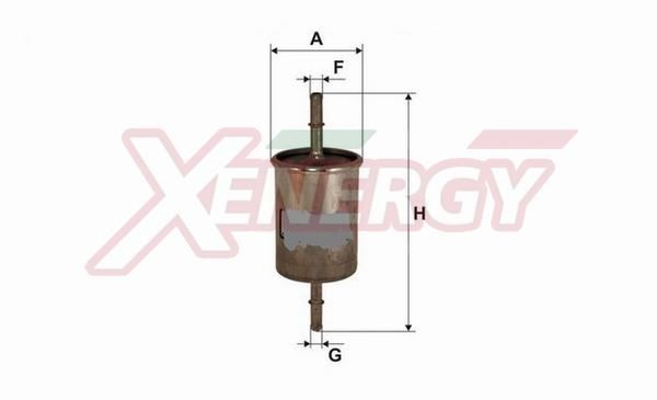 AP XENERGY X1510450: Palivovy filtr