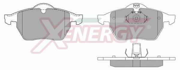 AP XENERGY X40601: Bremseklosser