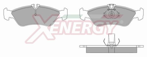 AP XENERGY X40628: Piduriklotsid