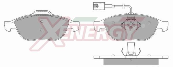 AP XENERGY X40667: Brzdové platničky
