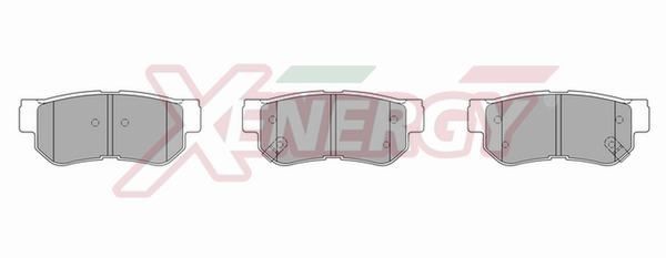 AP XENERGY X41019: Bromsbelägg