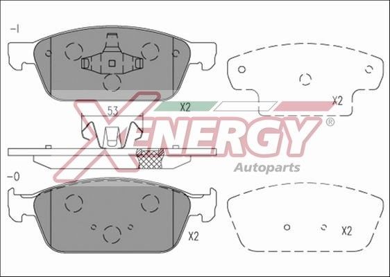 AP XENERGY X41197: Piduriklotsid