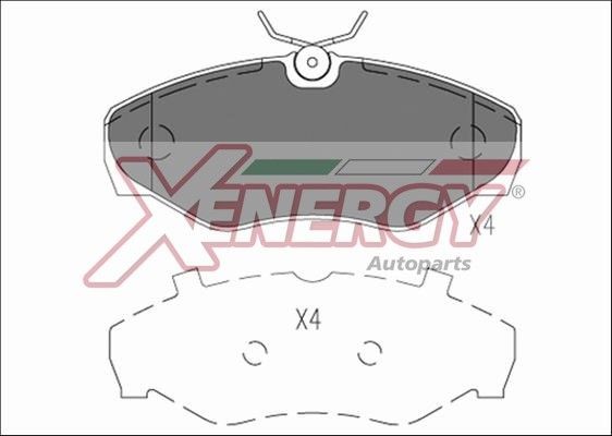 AP XENERGY X41198: Piduriklotsid
