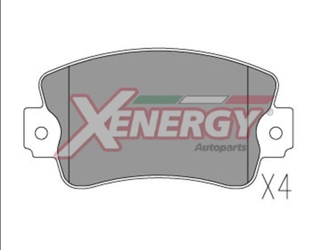 AP XENERGY X41202: Piduriklotsid