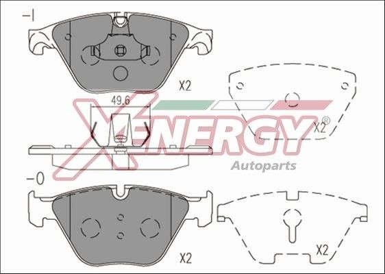 AP XENERGY X41232: Plăcuțe de frână