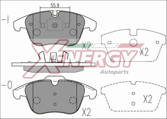 AP XENERGY X41254: Piduriklotsid