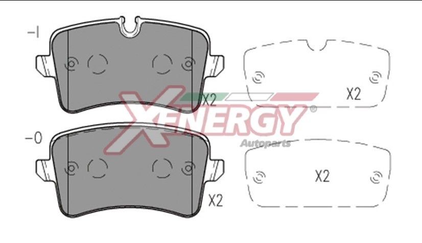 AP XENERGY X41272: Plaquettes de frein