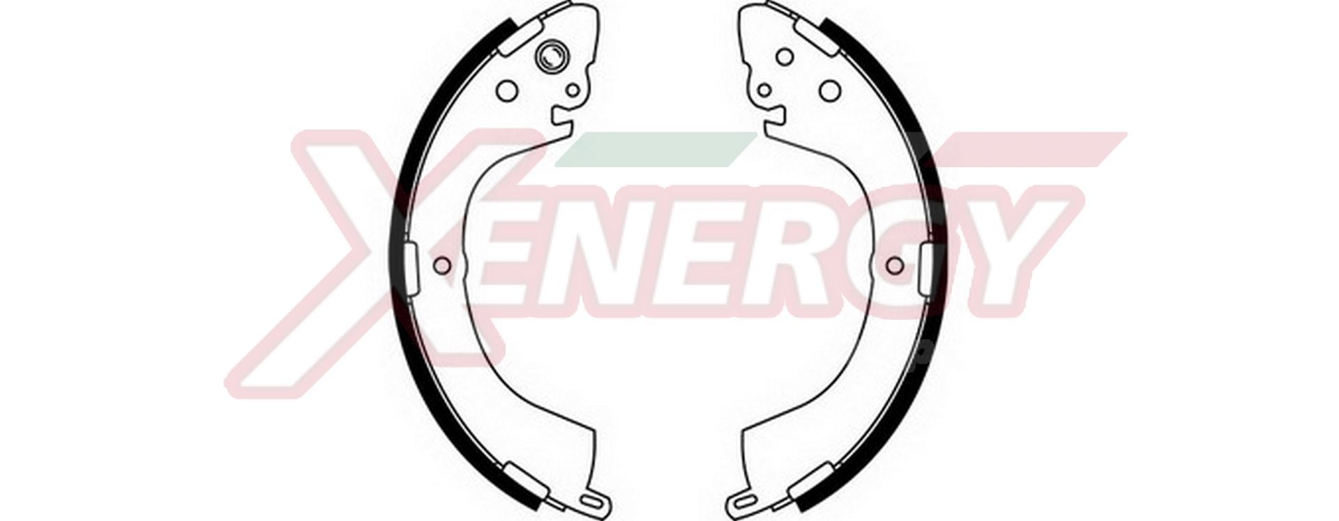 AP XENERGY X50343: Set saboti frana 270mm