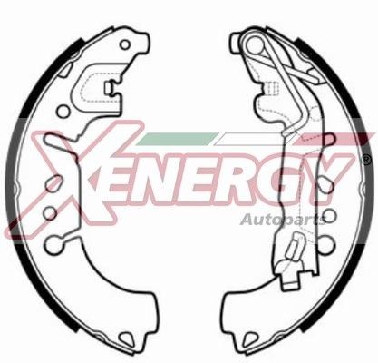 AP XENERGY X50723: Set saboti frana