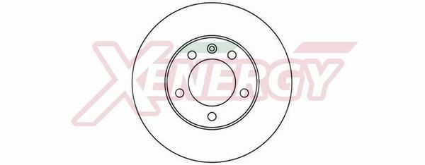 AP XENERGY X602111: Piduriketas Ø: 305,5mm, õhutusega, Ø: 305,5mm, värvitud