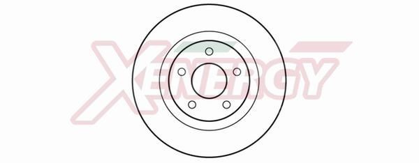AP XENERGY X602247: Piduriketas Ø: 296mm, õhutusega, Ø: 296mm, värvitud