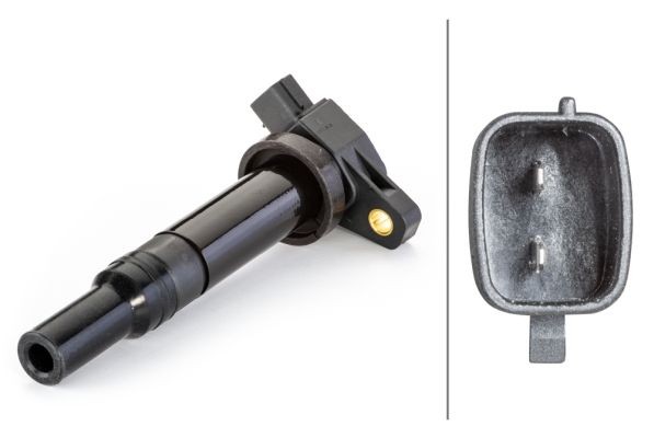 HELLA 5DA 230 036-141: Bobina de encendido 2polos