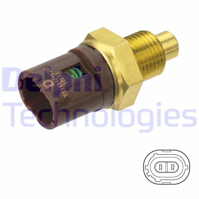 DELPHI TS10490: Andur, Jahutusvedeliku temp. M 16X1.5-6g