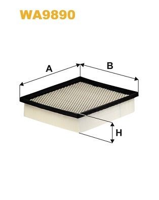 WIX FILTERS WA9890: Luftfilter