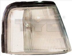 TYC 18-3250-15-2: Clignotant avant gauche, blanc, avec porte-lampe