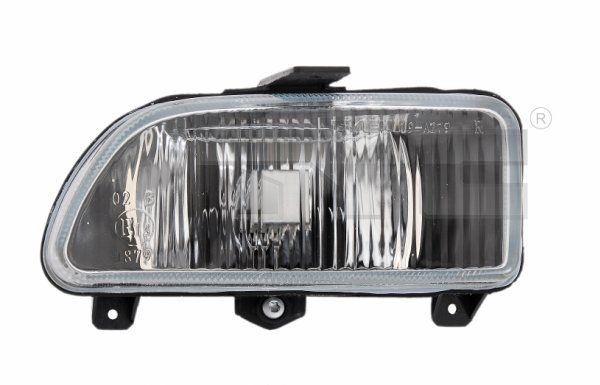 TYC 19-0279-05-2: Proiector ceata dreapta, H1, cu suport bulb