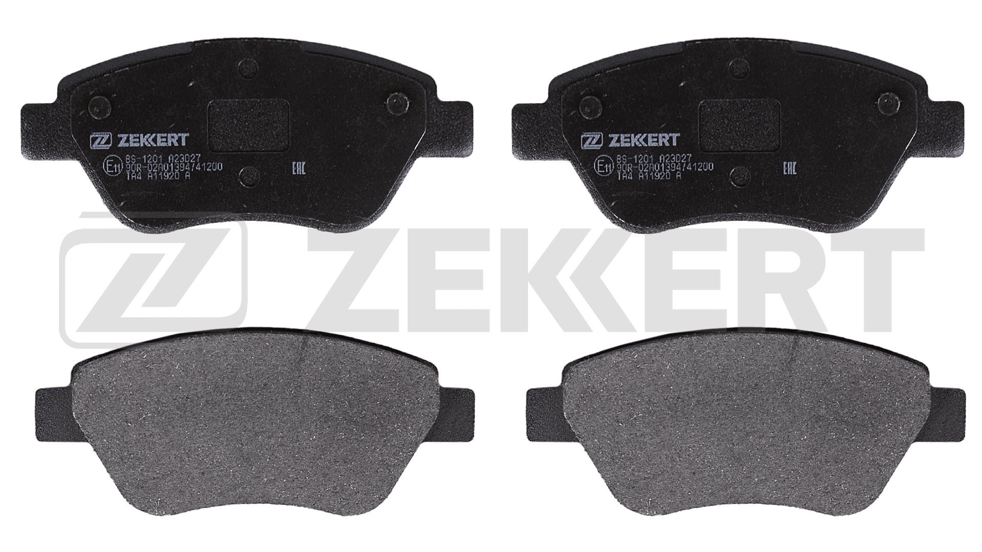 ZEKKERT BS-1201: Piduriklotsid Esisild