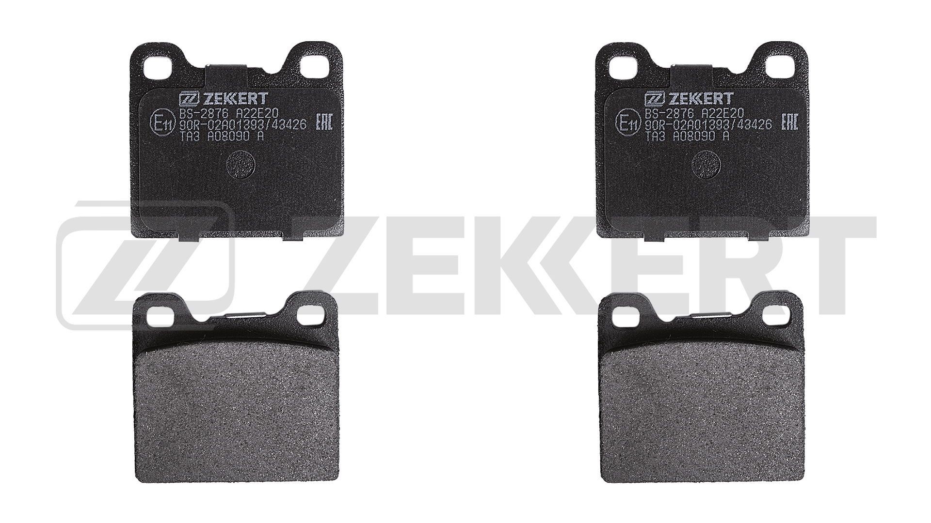 ZEKKERT BS-2876: Piduriklotsid Tagasild