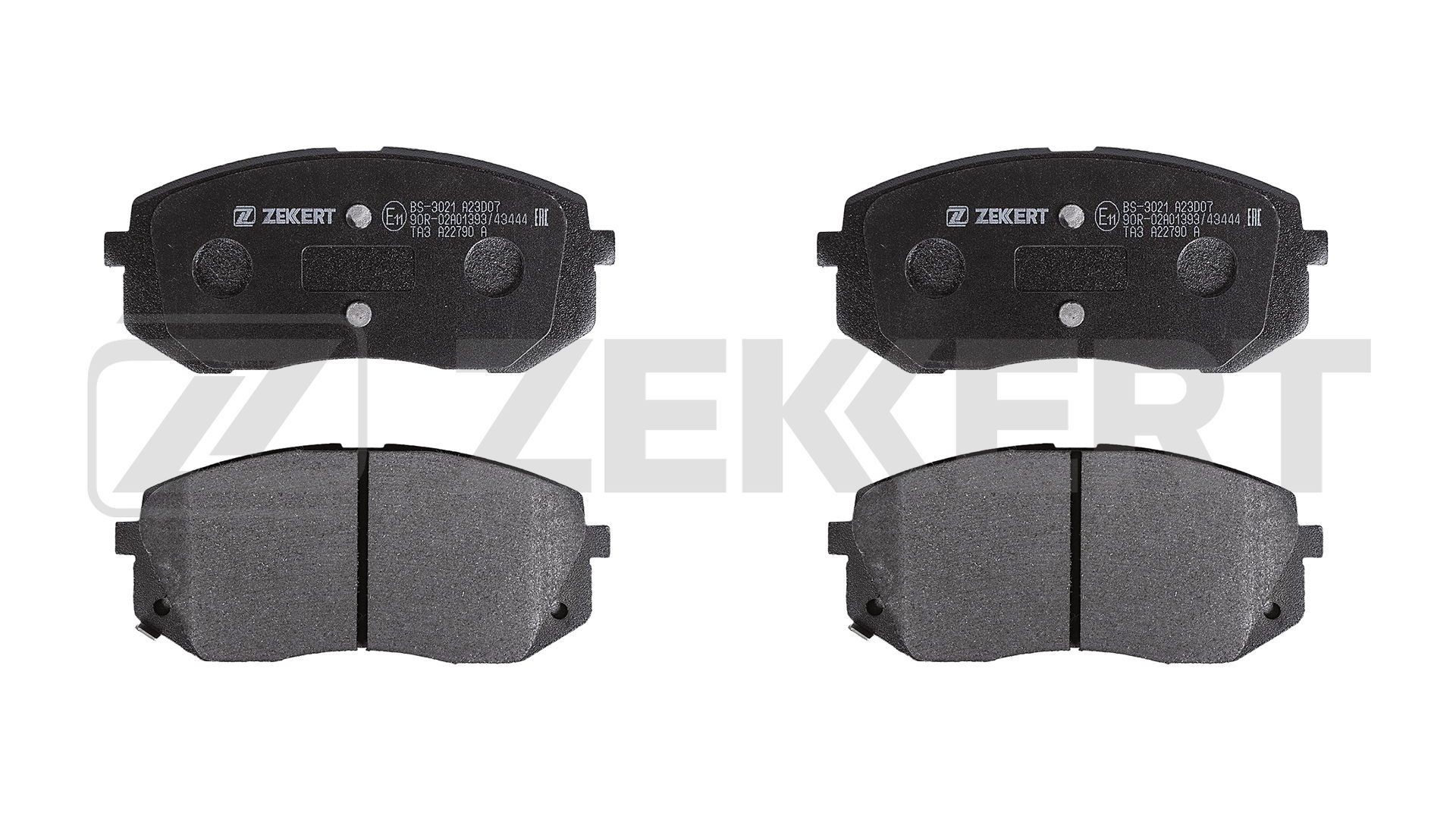 ZEKKERT BS-3021: Piduriklotsid Esisild