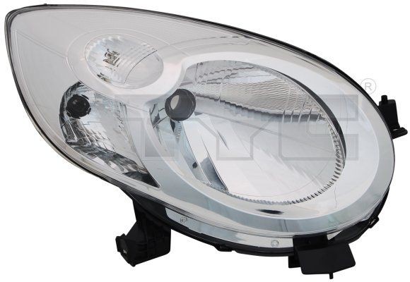 TYC 20-11605-15-2: Projecteur principal droit, H4, avec moteur électrique