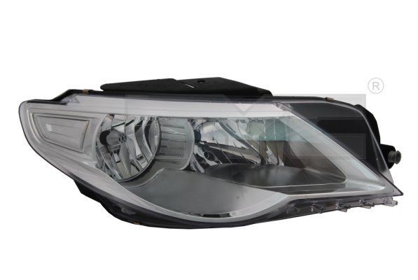 TYC 20-11775-05-2: Far dreapta, H7/H7/H7, cu motor electric