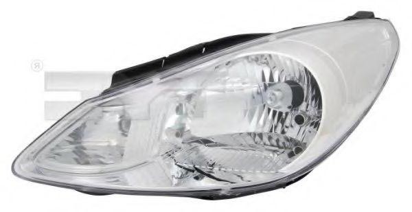 TYC 20-11784-05-2: Far stanga, H4, cu motor electric