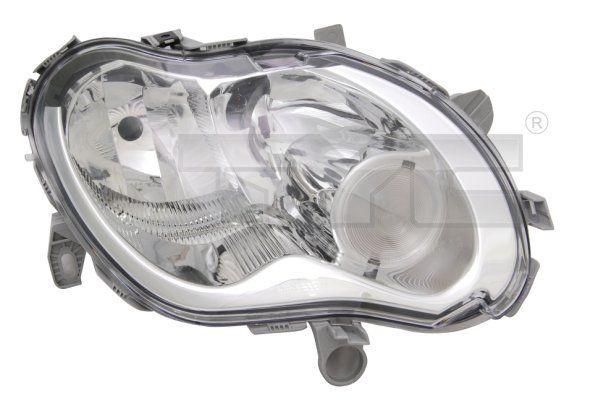 TYC 20-12305-05-2: Far dreapta, H7, H1, cu motor electric