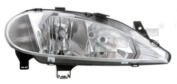 TYC 20-5999-05-2: Far dreapta, H7, H1, cu suport bulb, fara motor electric