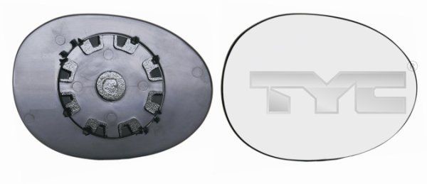 TYC 305-0116-1: Peegliklaas, Välispeegel vasakul