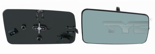 TYC 321-0080-1: Vetro specchio, specchio esterno Sx