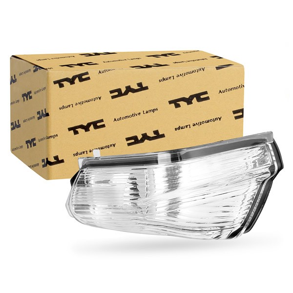 TYC 321-0104-3: Clignotant Rétroviseur extérieur gauche, blanc, sans porte-lampe