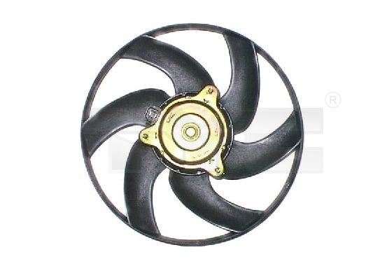 TYC 805-1002: Radiaatori ventilaator 340mm, ilma jahutusventilaatoriraamita(lenk)