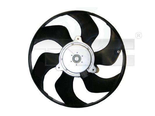 TYC 824-1007: Ventilator, radiator 340mm, fara rama aerisire radiator