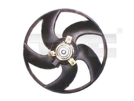 TYC 826-1015: Radiaatori ventilaator 340mm, ilma jahutusventilaatoriraamita(lenk)