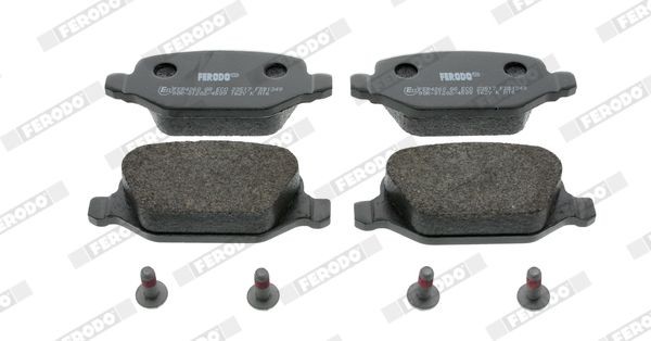 FERODO FDB1349: Piduriklotsid koos lisadega, koos pidurisadula kruvidega PREMIER ECO FRICTION