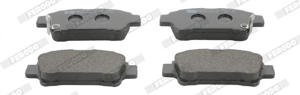 FERODO FDB1530: Piduriklotsid ilma lisavarustuseta PREMIER ECO FRICTION