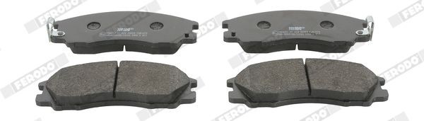FERODO FDB1670: Juego de pastillas de freno sin accesorios, con clip de émbolo PREMIER ECO FRICTION