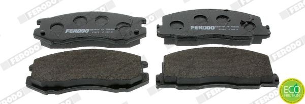 FERODO FDB306: Piduriklotsid ilma lisavarustuseta PREMIER ECO FRICTION
