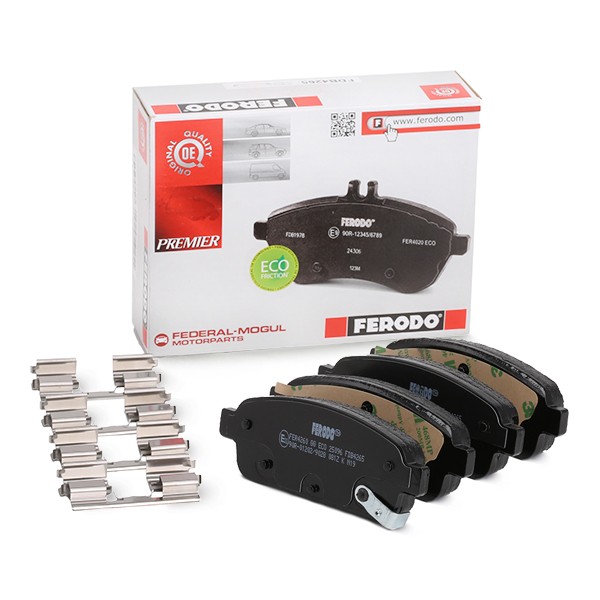 FERODO FDB4265: Piduriklotsid koos lisadega PREMIER ECO FRICTION
