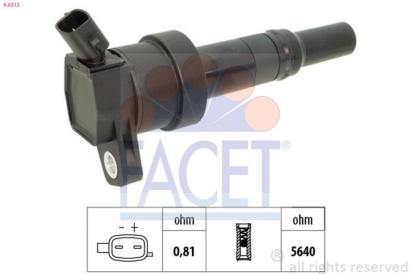 FACET 9.6512: Süütepool Made in Italy - OE Equivalent