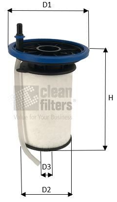 CLEAN FILTER MG3612: Kuro filtras