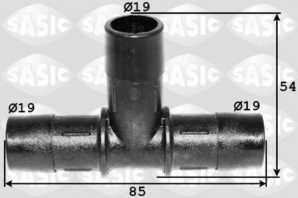 SASIC 3980029: Montaj furtun, furtun combustibil