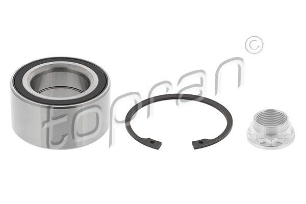 TOPRAN 503 038: Kit cuscinetto ruota Assale posteriore Sx, Assale posteriore Dx, con dado, con anello sicurezza