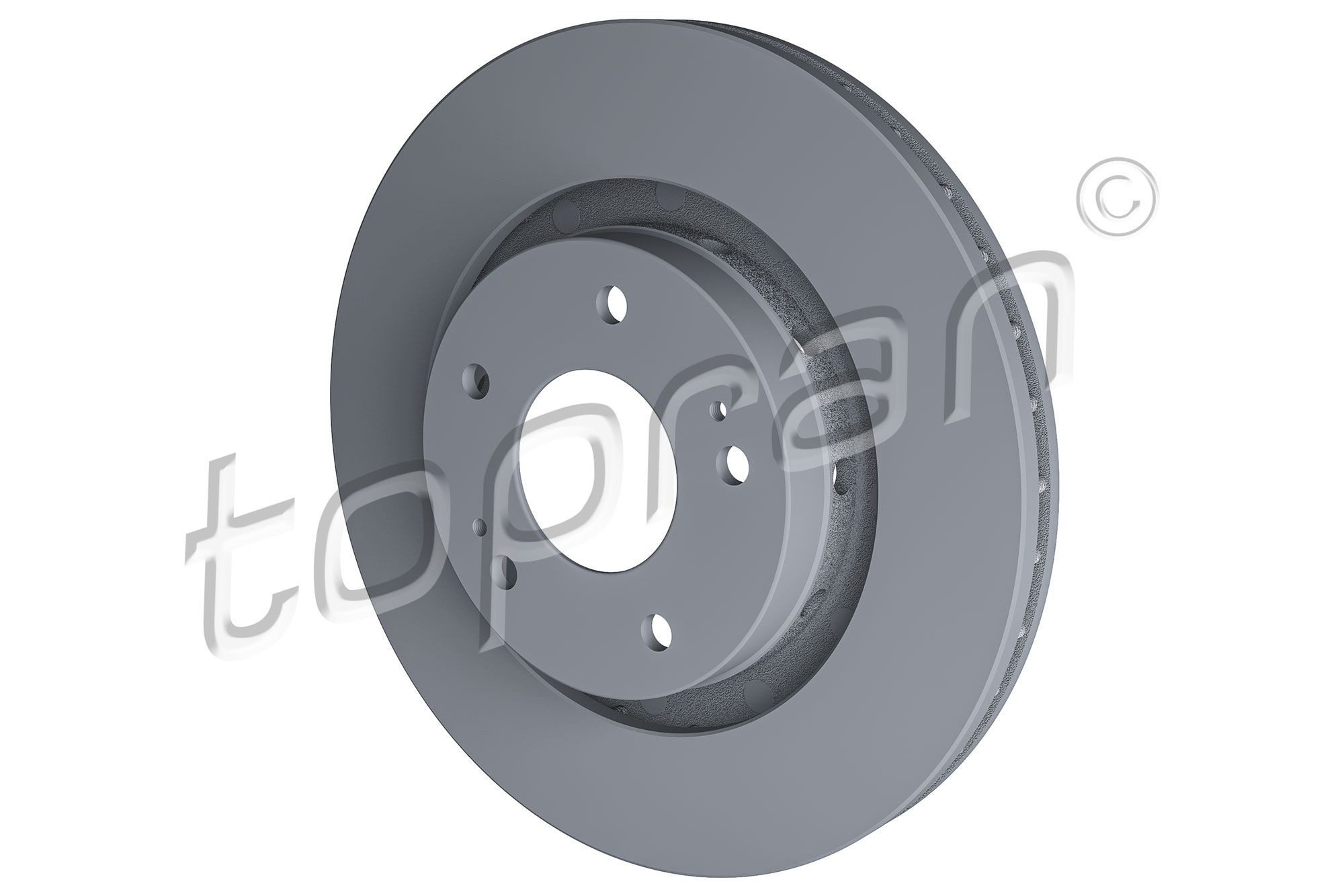 TOPRAN 722 836: Piduriketas COATED Esisild, Ø: 294mm, õhutusega, Ø: 294mm, kaetud