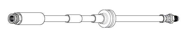 CEF 515309: Pidurivoolik 403mm