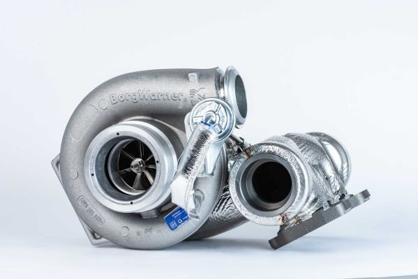BorgWarner 13879980063: Turboaggregat B3G utan påbyggnads-/fästmaterial, med värmeisolering