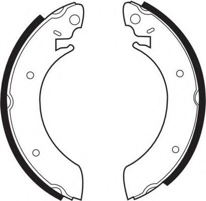 FERODO FSB357: Set saboti frana PREMIER